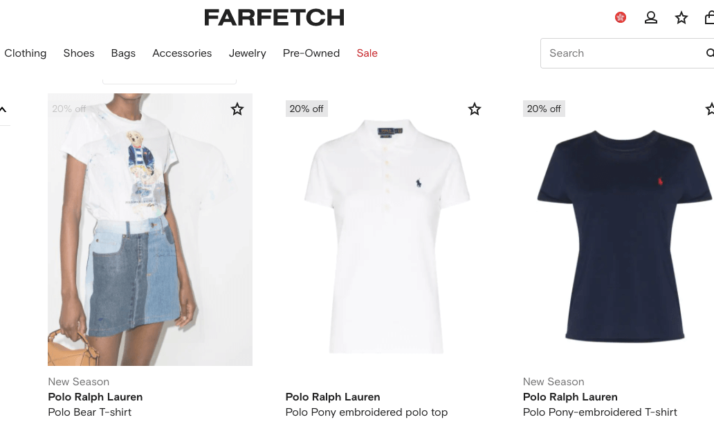 farfetch優惠碼2024-FARFETCH 8折+額外減HK$390，必睇名牌衫款推介！